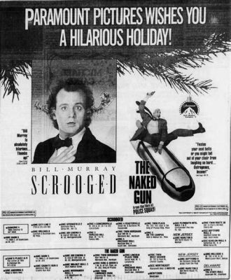  Scrooged Une comédie grinçante sur le renouveau de Noël et la rédemption du cynisme